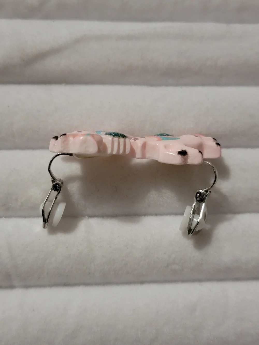Pink Glitter Unicorn Earrings